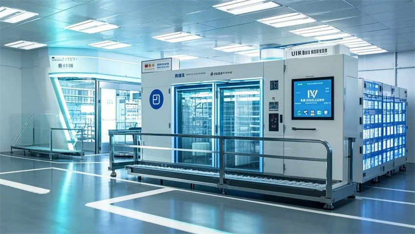 3200平阜陽(yáng)鋰電池?zé)o塵車間裝修方案效果分享